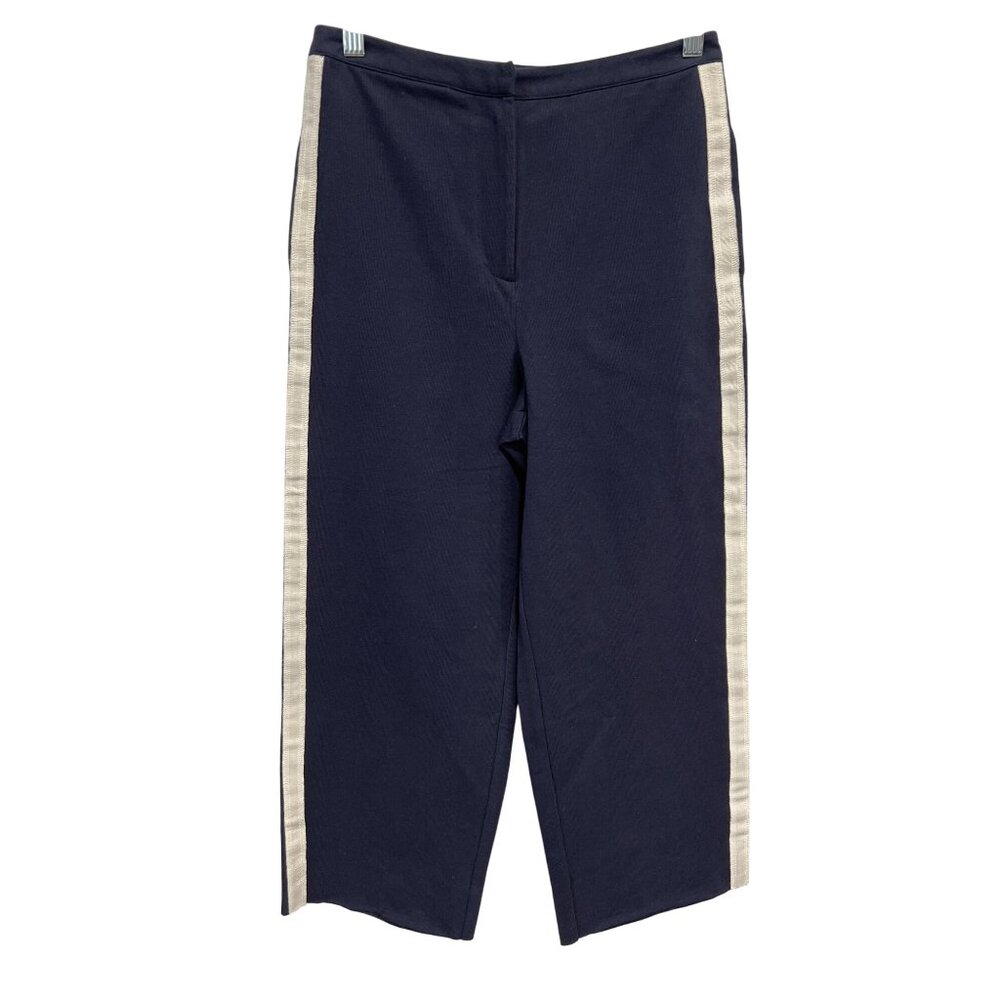 TAGS women’s small pants blue with white side stripes